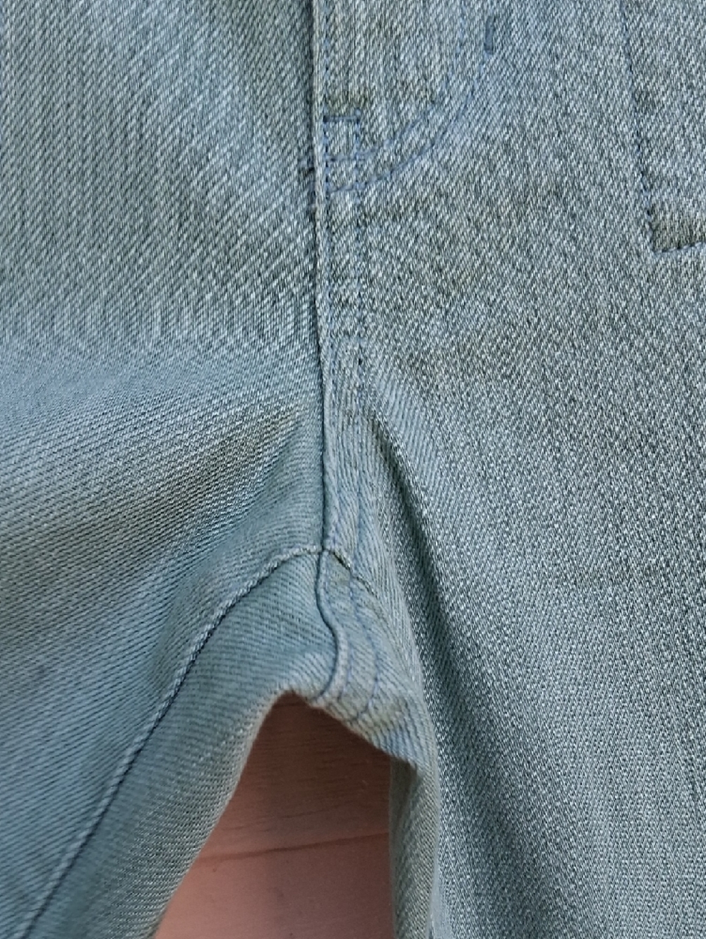 CAbi Teal-Green Straight-Leg Jeans - Picture 7 of 16